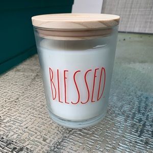 RAE DUNN BLESSED candle